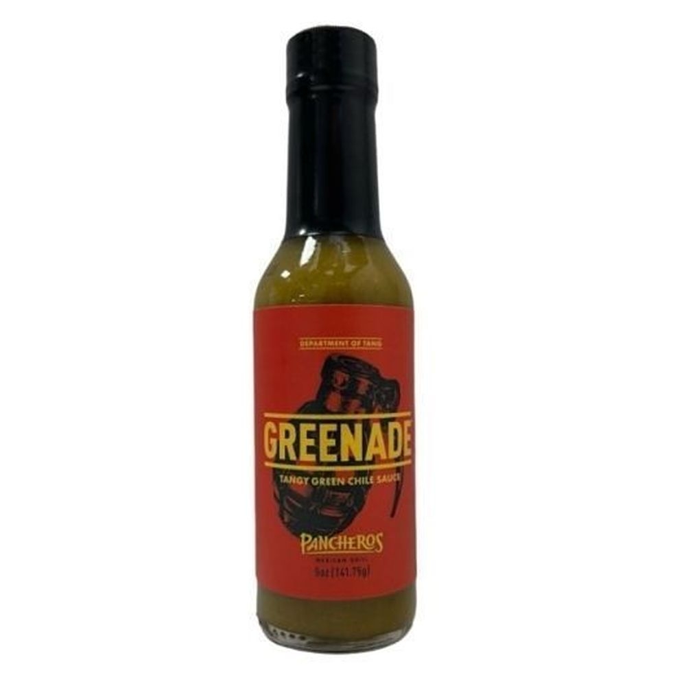 Pancheros Mexican Grill Greenade Hot Sauce, 5 Ounce -- 12 per case