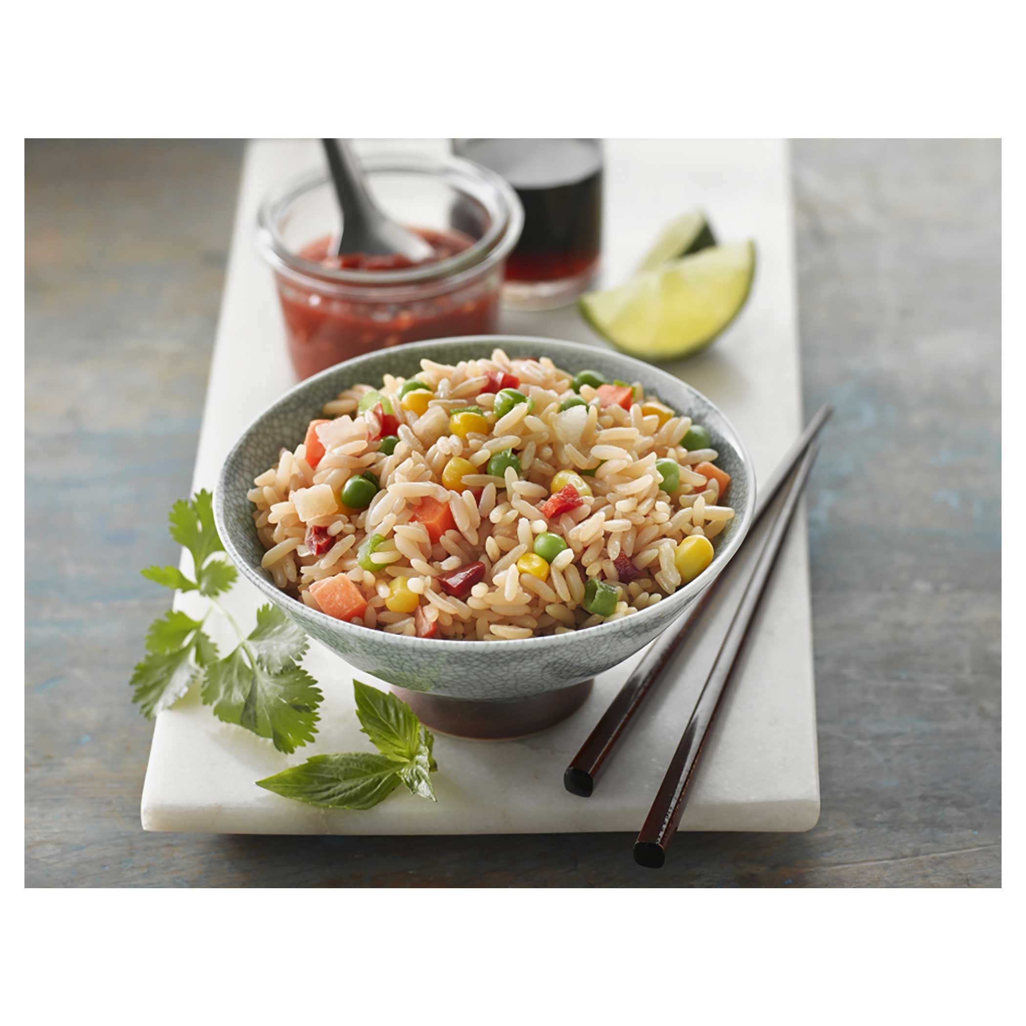 Schwans Minh Vegetable Fried Rice, 3 Pound -- 4 per case.