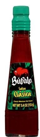 Bufalo Salsa Picante Clasica Hot Sauce, 5.4 Ounce -- 24 per case