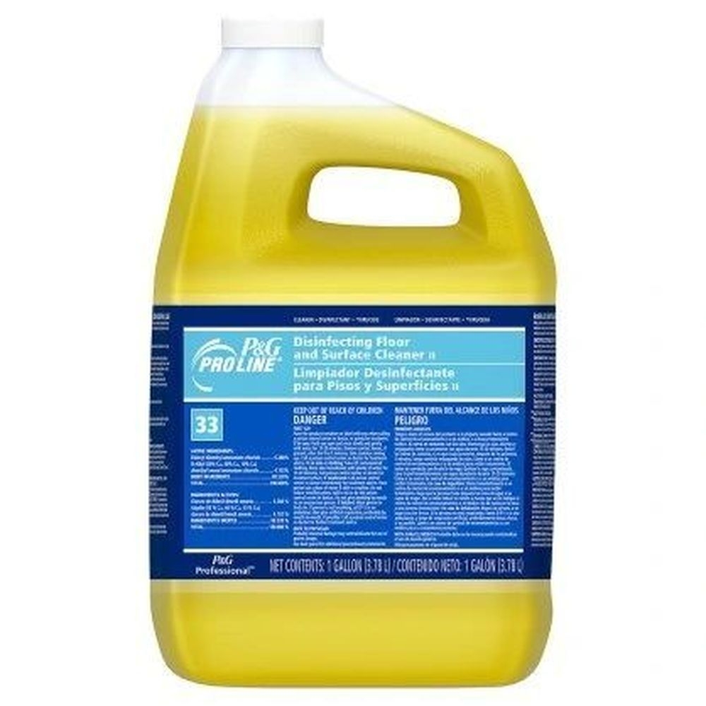 P and G Proline Disinfecting Floor and Surface Cleaner II, 1 Gallon -- 4 per case