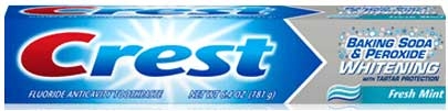 Crest Cavity and Tartar Protection Baking Soda and Peroxide Whitening Toothpaste, 4.2 Ounce -- 24 per case