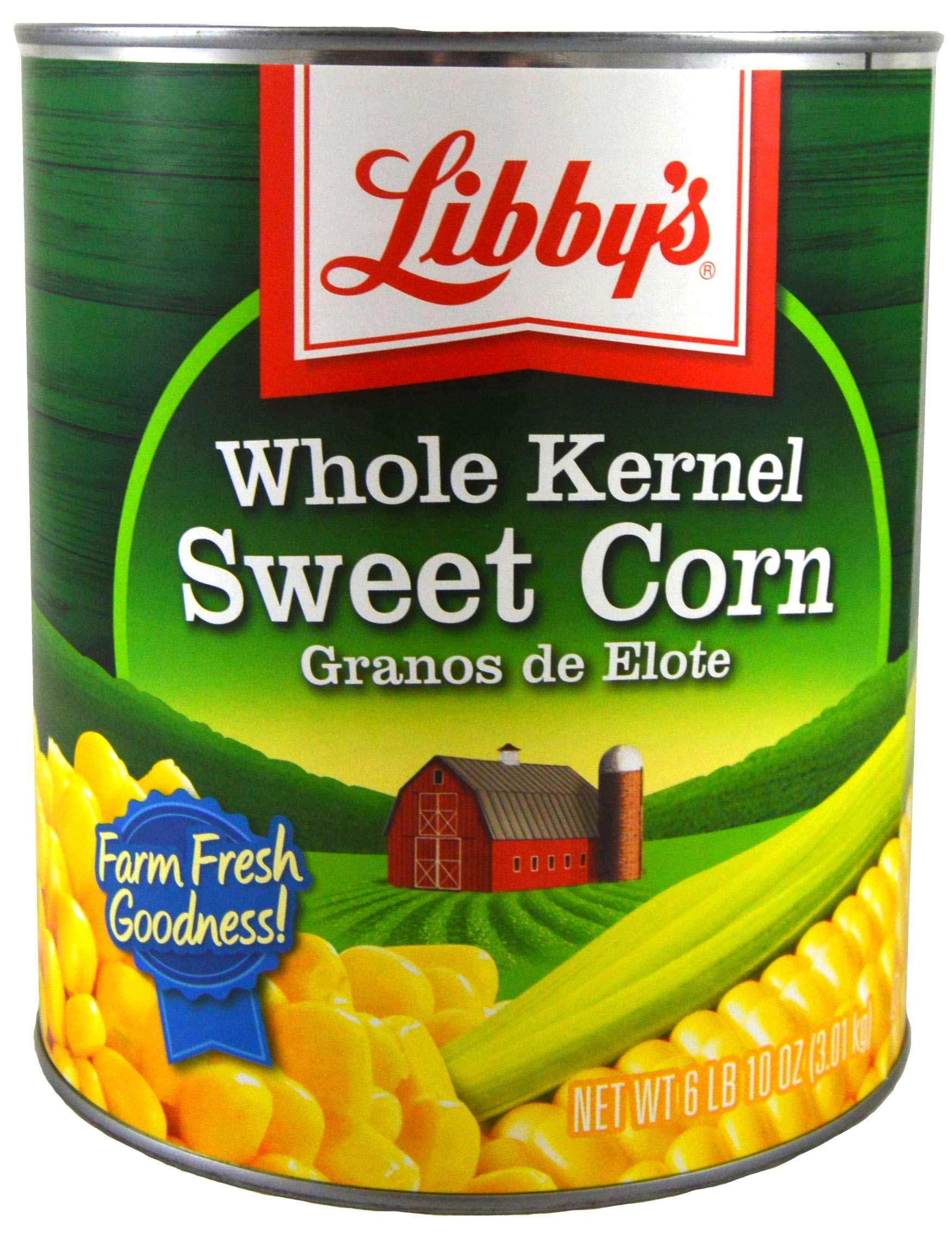 Libbys Low Sodium Whole Kernel Sweet Corn, 106 Ounce -- 6 per case