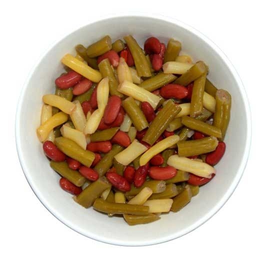 Veg-All Three Bean Salad Can, 108 ounce - 6 per case
