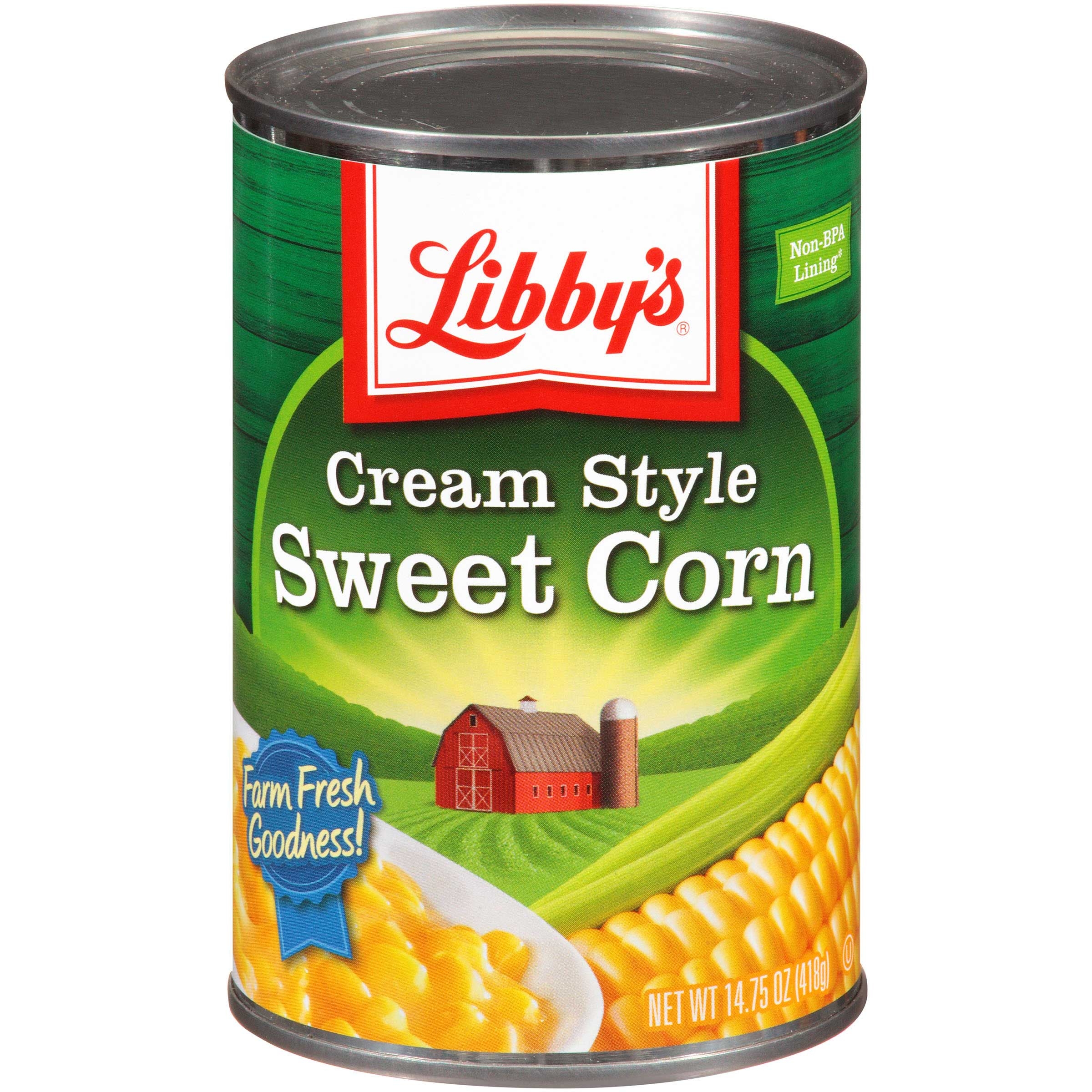 Libbys Fancy Cream Style Corn, 15.5 Ounce -- 24 per case