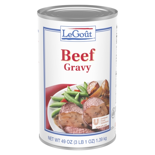 Single LeGout Beef Heat and Serve Gravy, 3 Pound