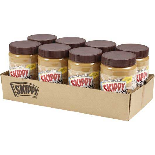 Skippy Gluten Free Creamy Peanut Butter, 40 Ounce -- 8 per case