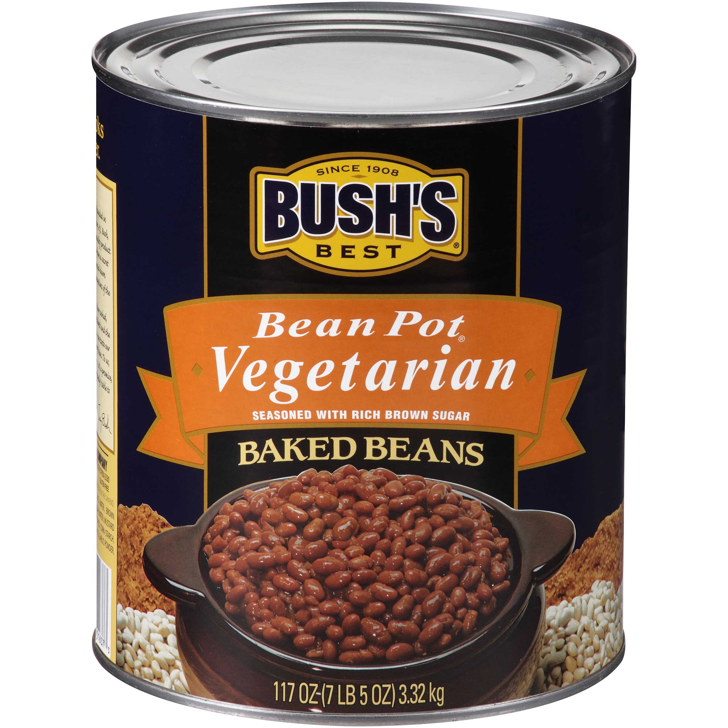 Bushs Vegetarian Baked Beans -  no. 10 can, 6 cans per case