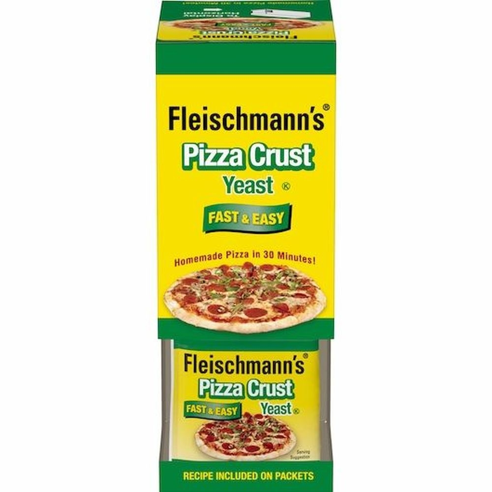 Fleischmanns Pizza Crust Yeast, 0.75 Ounce -- 40 per case