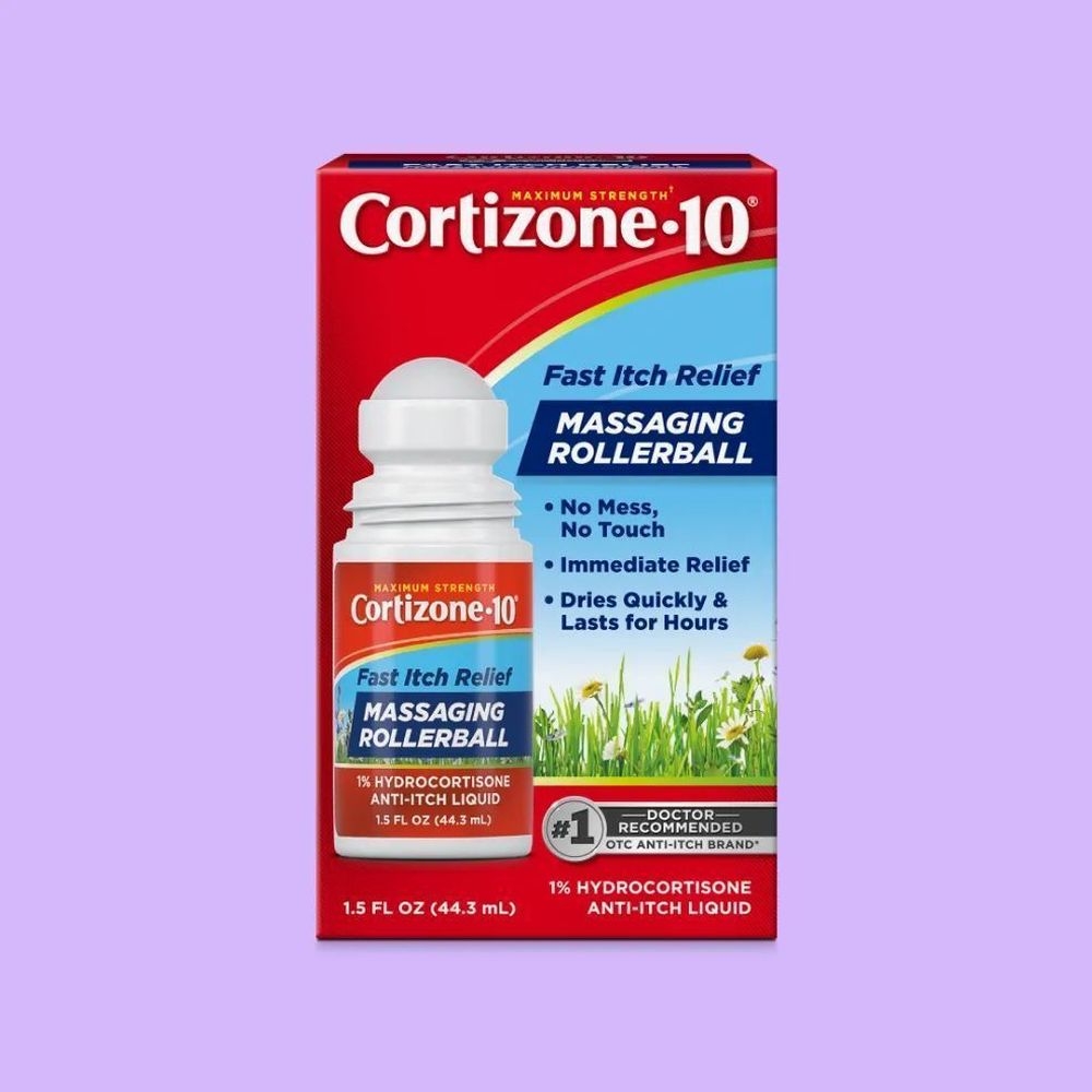 Cortizone Maximum Strength Itch Relief Massaging Rollerball, 1.5 Fluid Ounce -- 24 per case