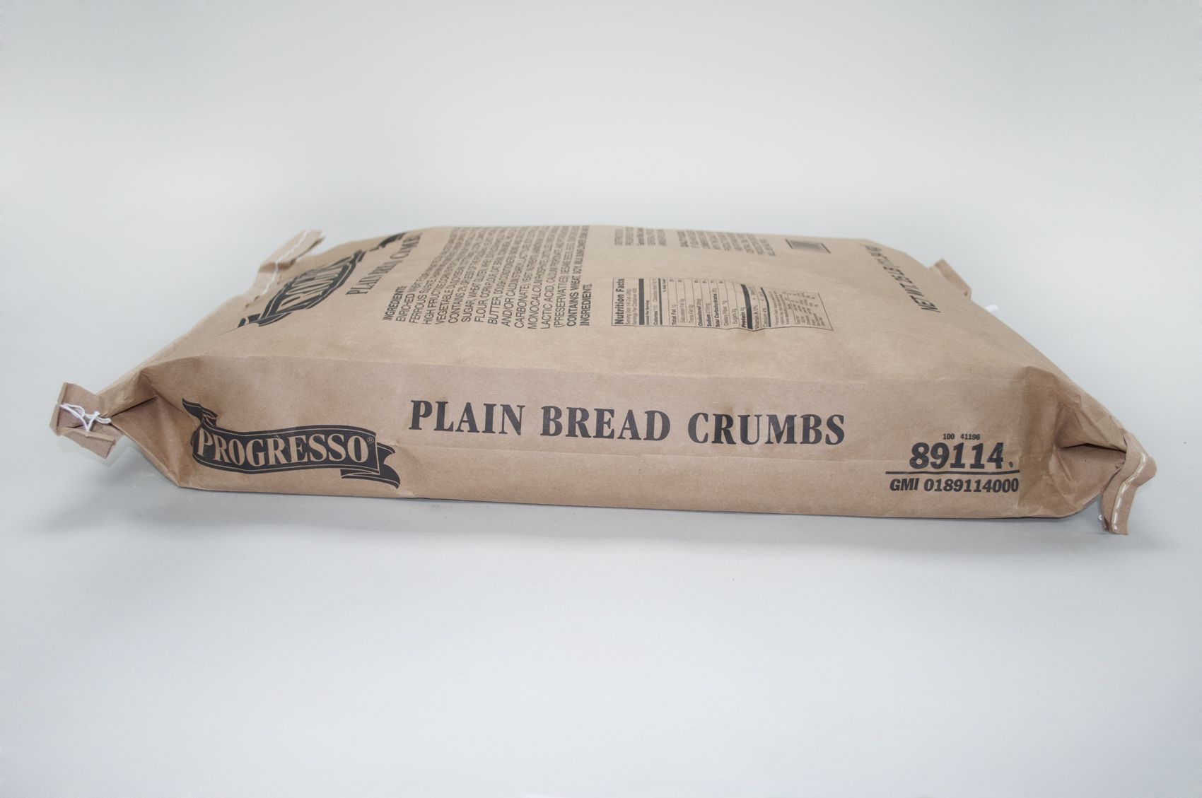 Bread Progresso Crumbs Plain 25 Pound Each