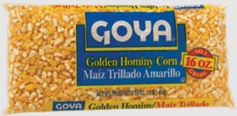 Goya Golden Hominy Corn, 16 Ounce -- 24 per case