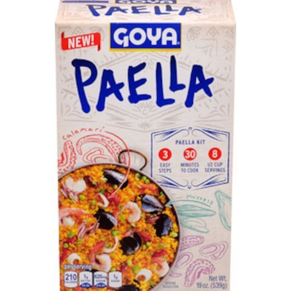 Goya Paella Rice Dinner Kit, 19 Ounce -- 6 per case