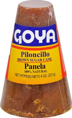 Goya Piloncillo Panela Brown Sugar Cane, 8 Ounce -- 25 per case.