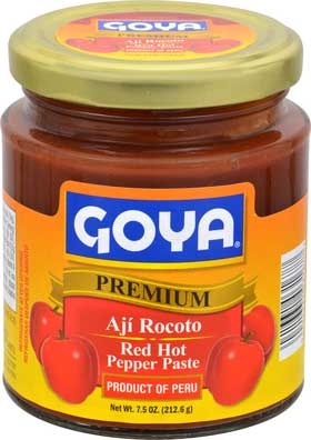 Goya Red Hot Pepper Pasta De Rocoto Paste, 8 Ounce -- 12 per case