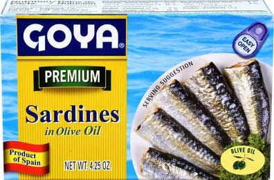 Goya Premium Sardines in Olive Oil, 4.25 Ounce -- 25 per case