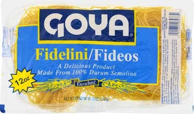 Goya Fidelini Pasta, 12 Ounce -- 12 per case.