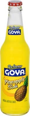 Goya Refresco Pineapple Soda, 12 Ounce -- 24 per case.
