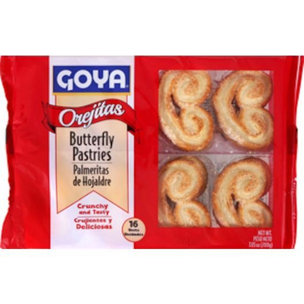 Goya Orejitas Butterfly Pastries, 7.05 Ounce -- 12 per case