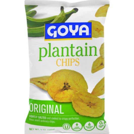 Goya Plantain Chips, 5 Ounce -- 12 per case
