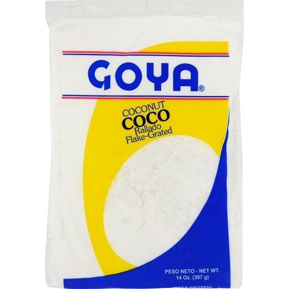 Goya Grated Coconut, 14 Ounce - 12 per case