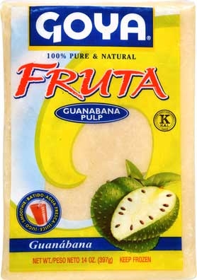 Goya Guanabana Pulp, 14 Ounce -- 12 per case.