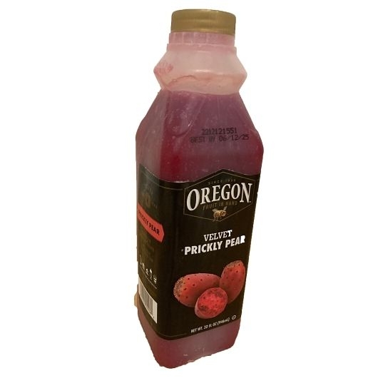 Fruit In Hand Prickly Pear Velvet Puree, 32 Fluid Ounce -- 6 per case
