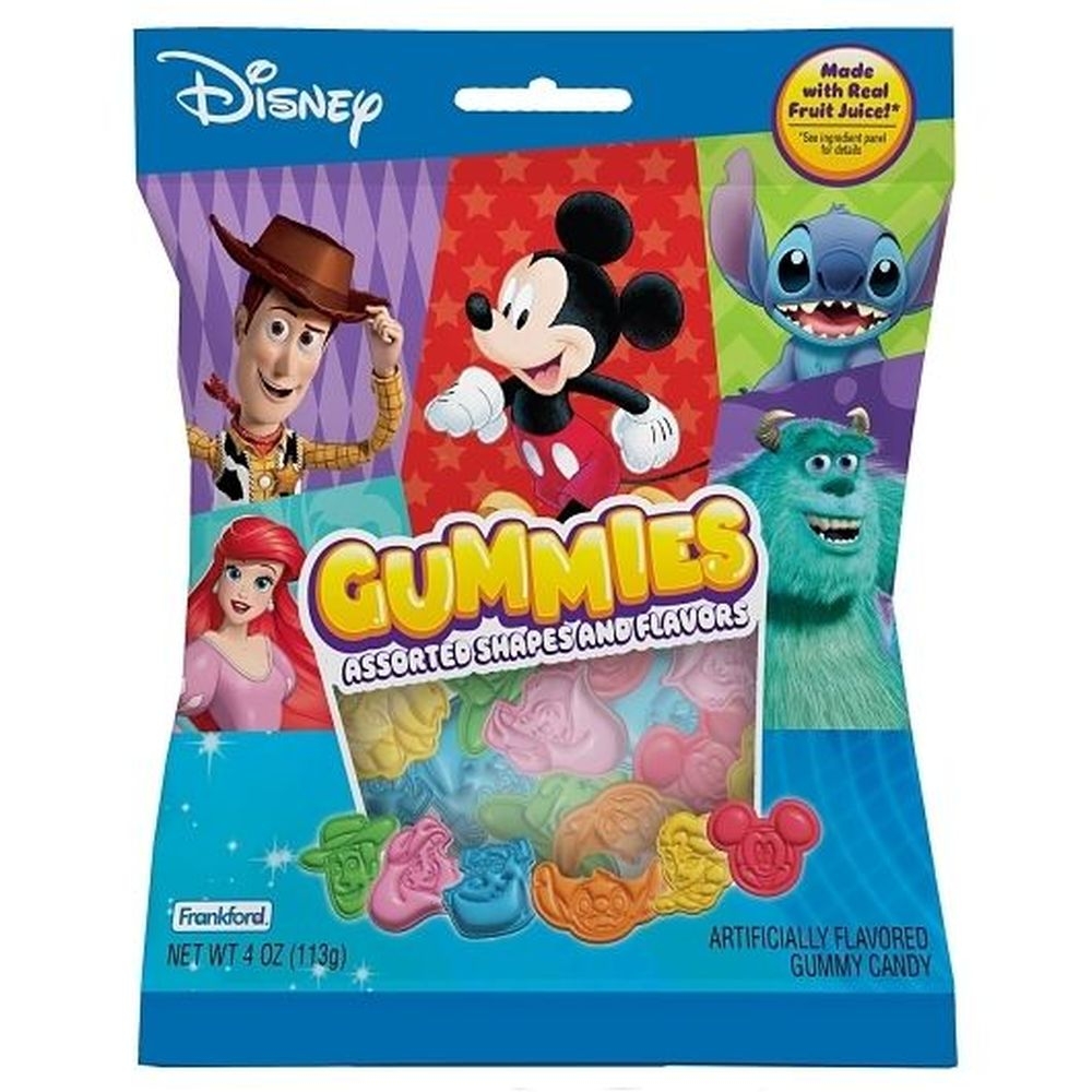 Frankford Disney Gummy Candy, 4 Ounce -- 12 per case