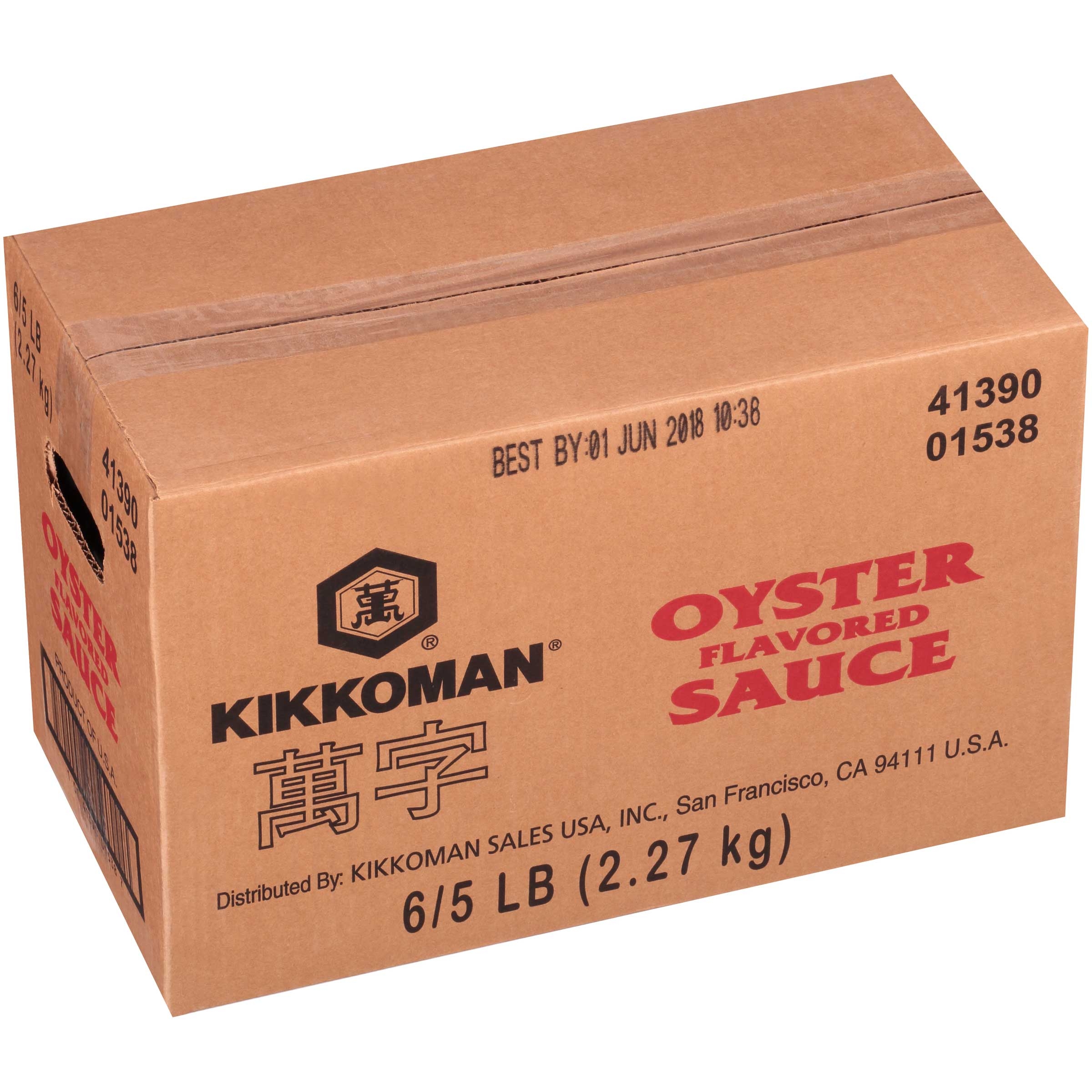 Kikkoman Red Label Oyster Sauce, 5 Pound -- 6 per case.