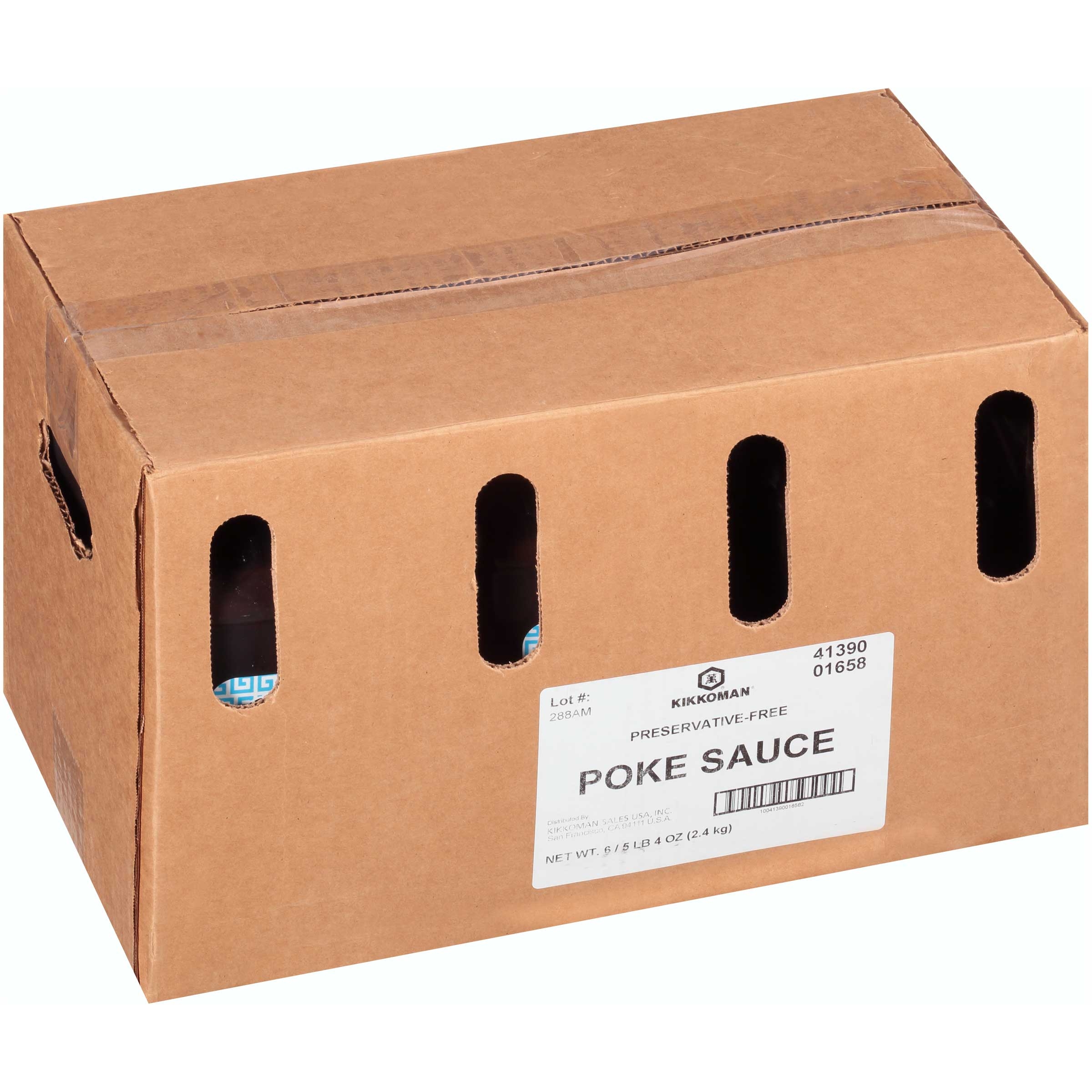 Kikkoman Preservative Free Poke Sauce, 2.4 Kilogram -- 6 per case.