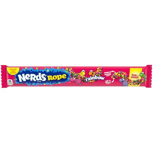 Nerds Rainbow Rope Candy, 0.92 Ounce -- 288 per case