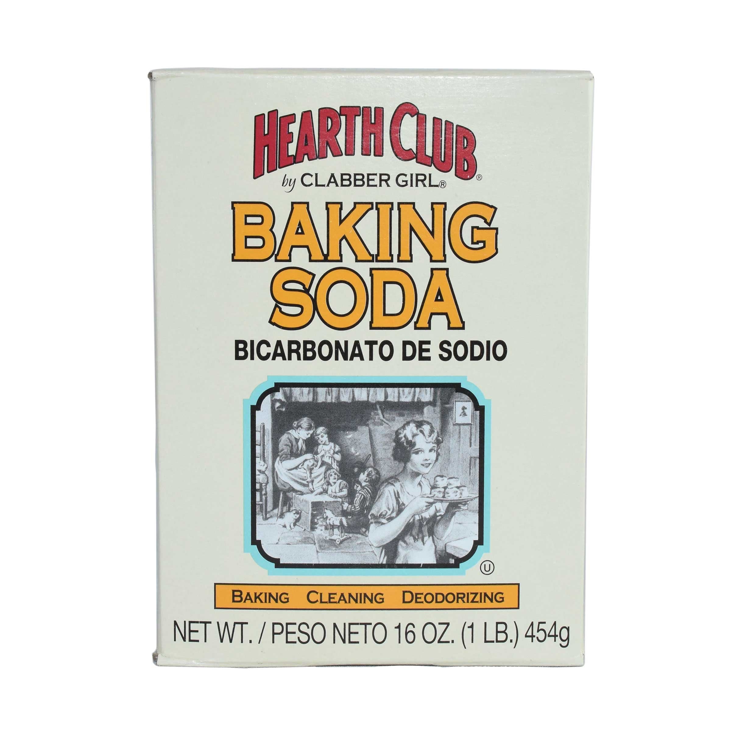 Clabber Girl Hearth Club Baking Soda, 1 Pound -- 24 per case.