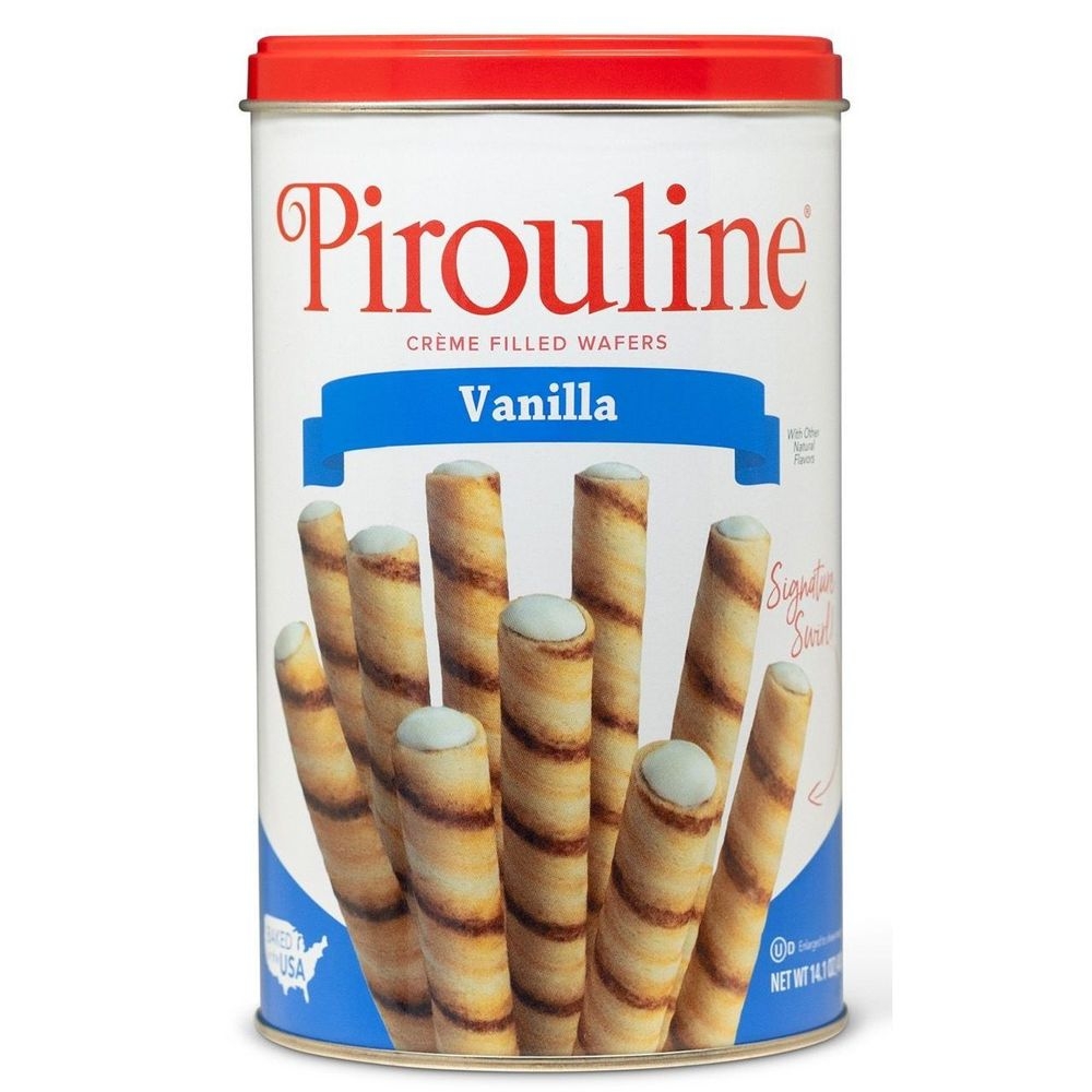 Pirouline Vanilla Crème Filled Wafers, 14.1 Ounce -- 6 per case