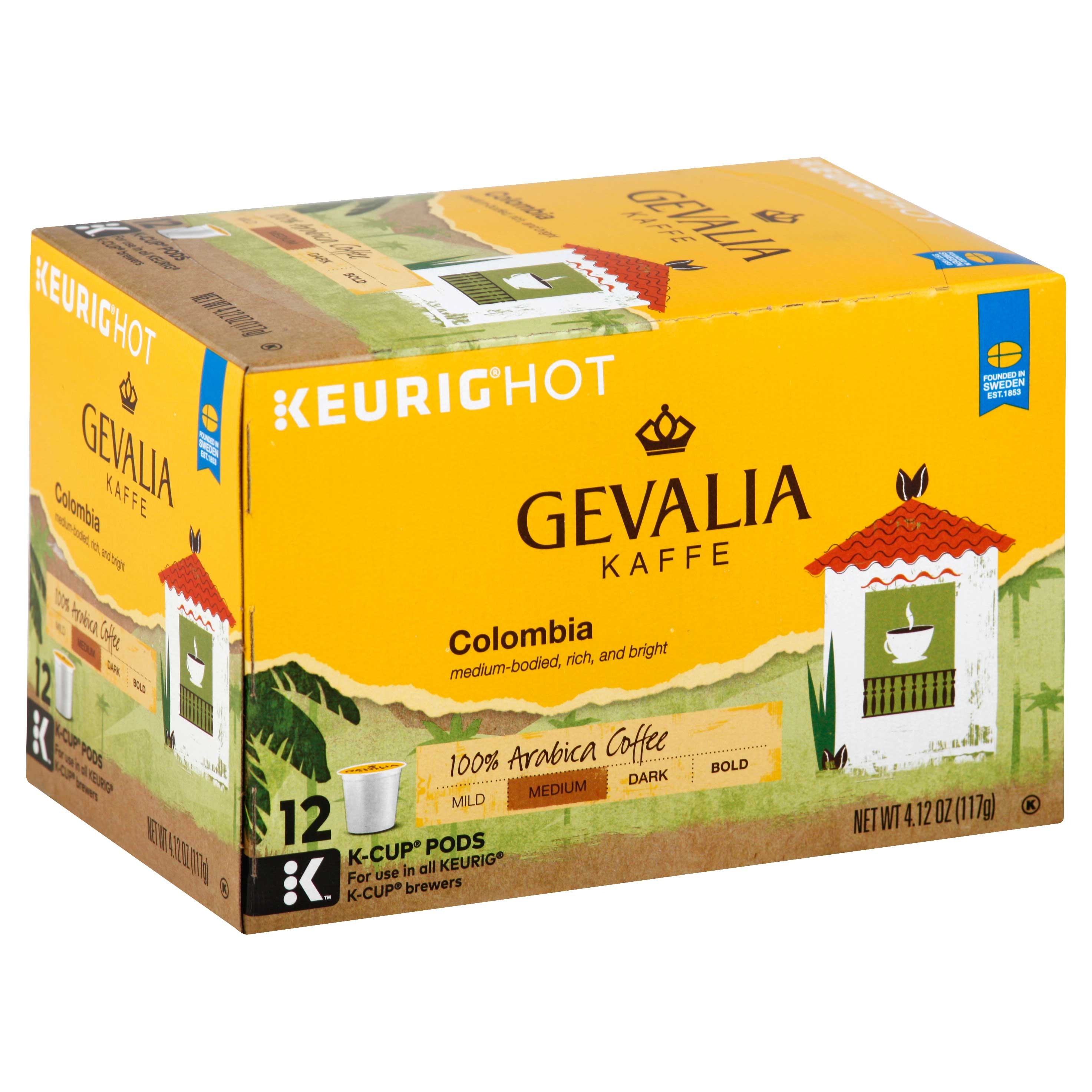 Gevalia Colombian Coffee, 4.12 Ounce -- 6 per case.