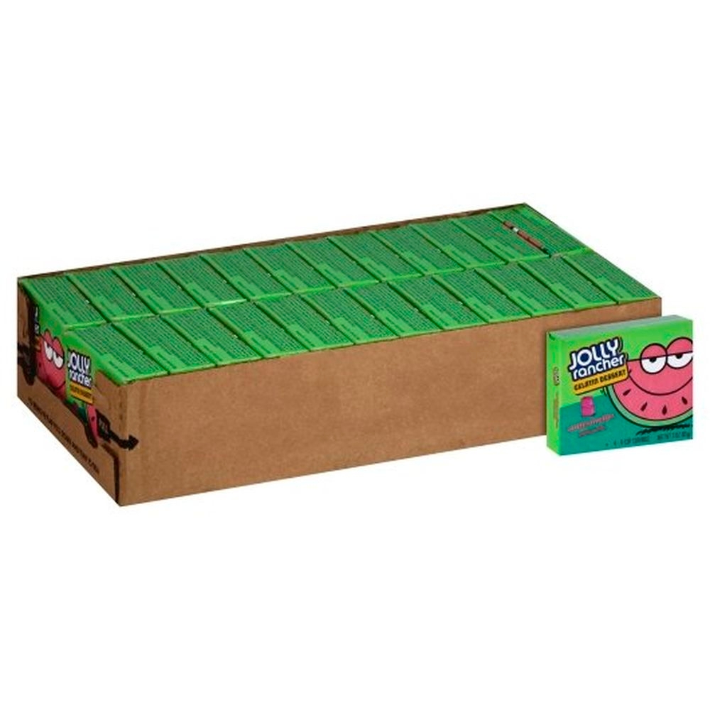 Jolly Rancher Jello Watermelon Gelatin Dessert, 3 Ounce -- 24 per case