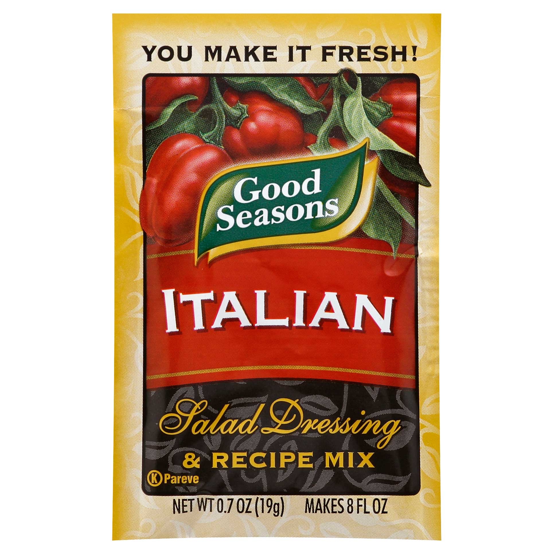 Good Seasons Italian Refill Dressing Dry Mixed, 0.7 Ounce -- 48 Case
