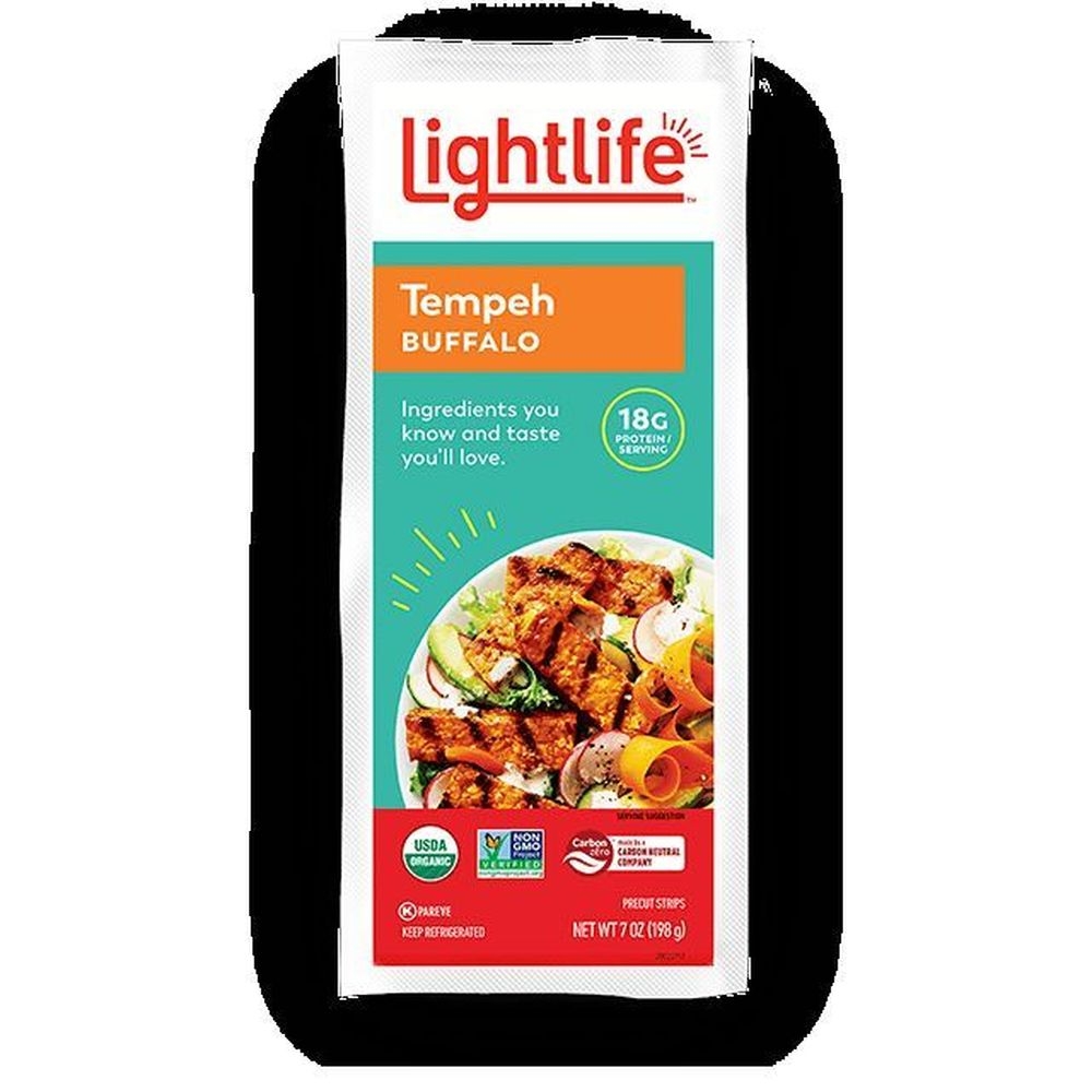 Lightlife Buffalo Tempeh Strips, 7 Ounce -- 12 per case