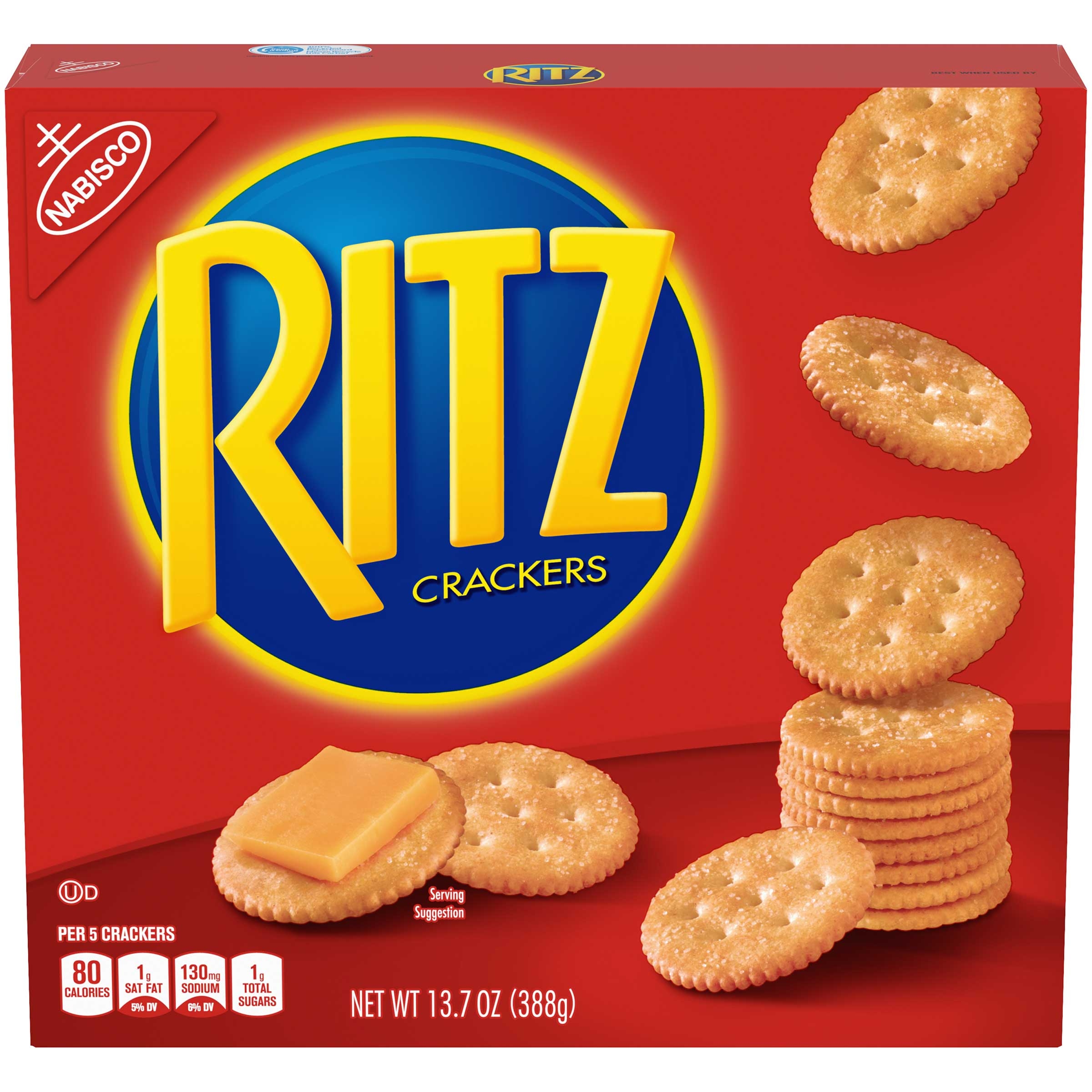 Nabisco Ritz Original Cracker, 13.7 Ounce -- 12 per case.