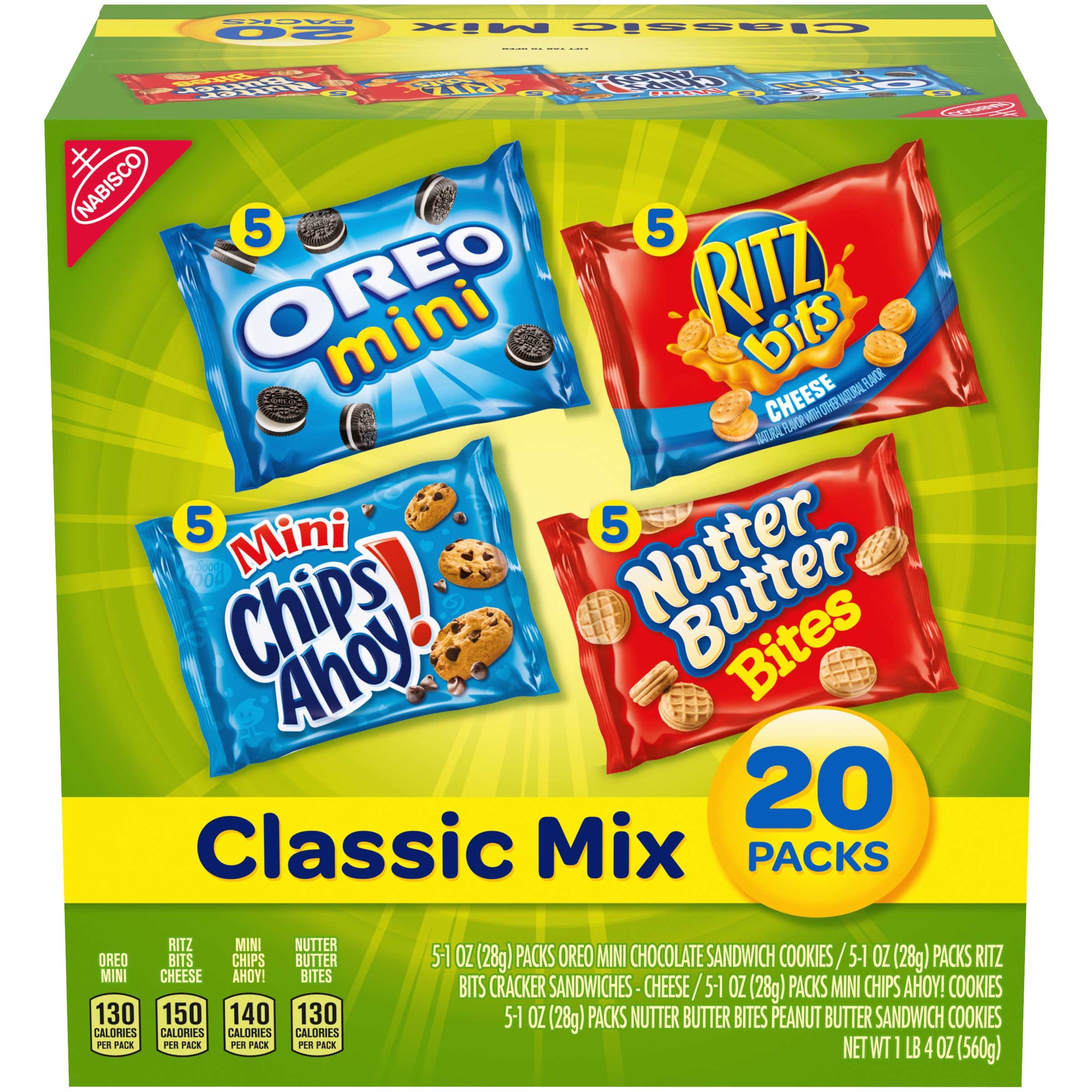 Nabisco Cookies - Classic Mix -- 80 per case.