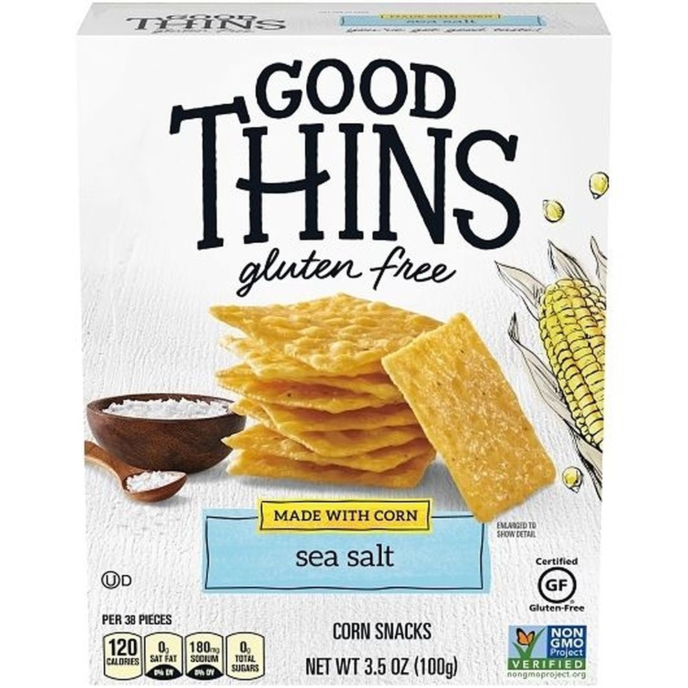 Good Thins Sea Salt Crackers, 3.5 Ounce -- 12 per case