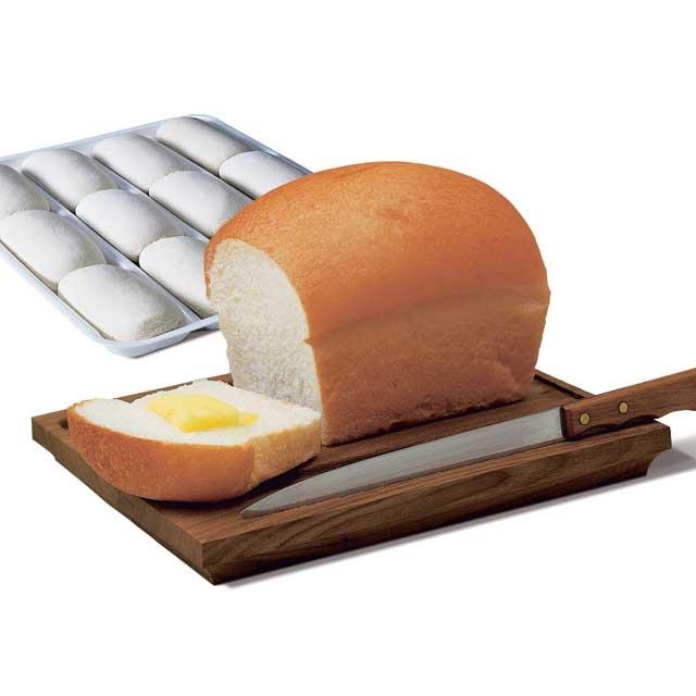 Bridgford Foods White Demi Loaf Dough, 6 Ounce -- 60 per case.