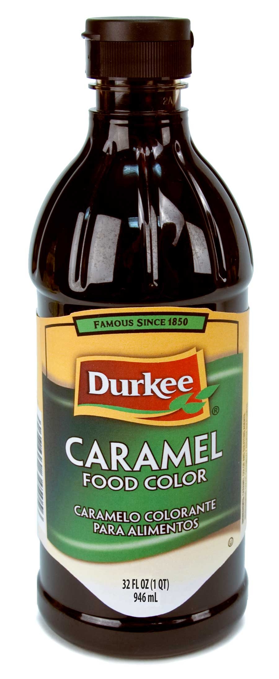 Durkee Caramel Food Color,  6 Bottles Per Case,  32 Ounces Per Bottle.