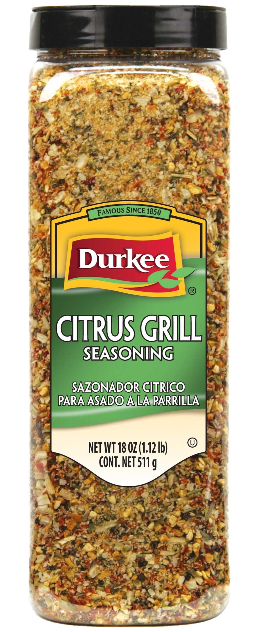 Durkee Citrus Grill Seasoning - 18 oz. container, 6 per case