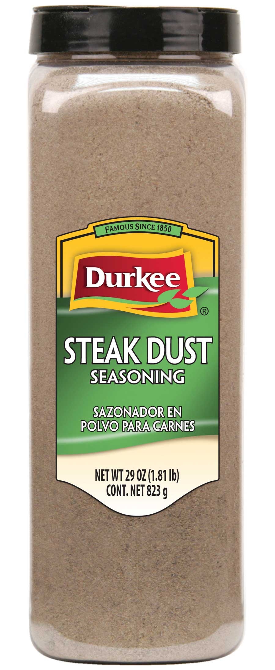 Durkee Steak Dust Seasoning - 29 oz. container, 6 per case