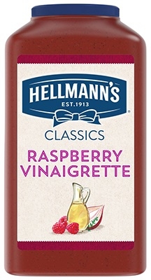 Single Hellmann's Classics Raspberry Vinaigrette Salad Dressing Jug, 1 gallon