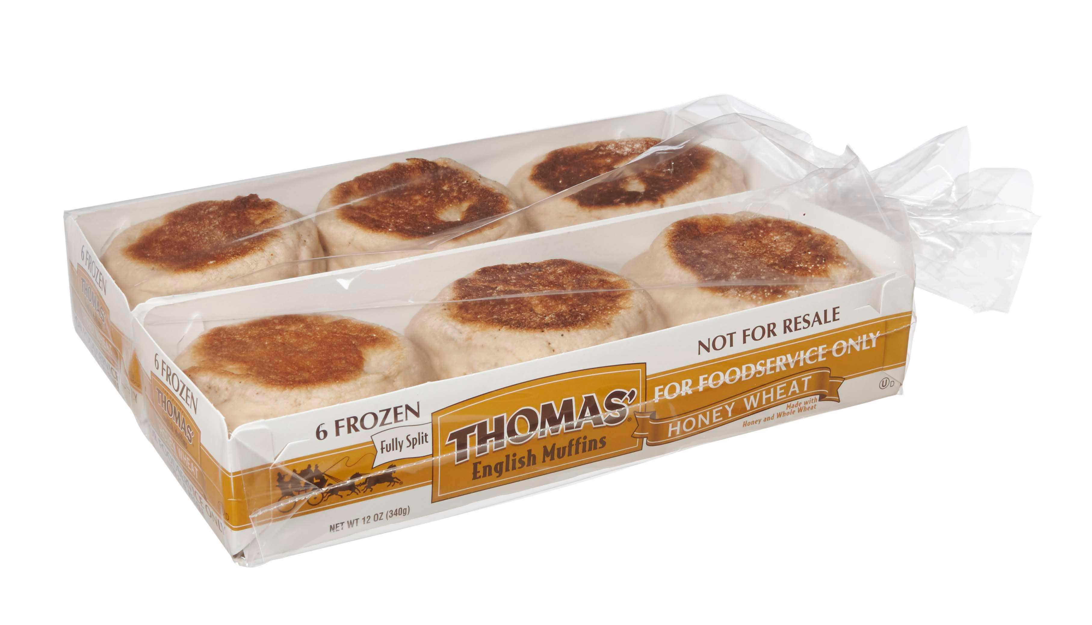 Maplehurst Bakery Thomas Honey Wheat English Muffin -- 72 per case.
