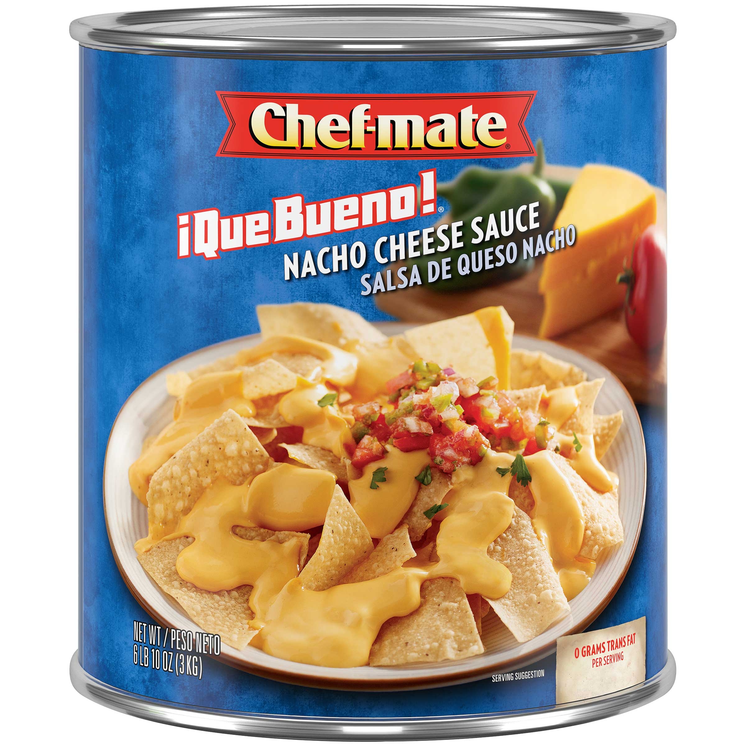 Nestle Chef Mate Que Bueno Nacho Cheese Sauce, 106 Ounce -- 6 per case.