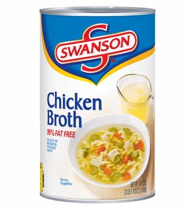 Swanson Chicken Broth - 49.5 oz. can, 12 per case