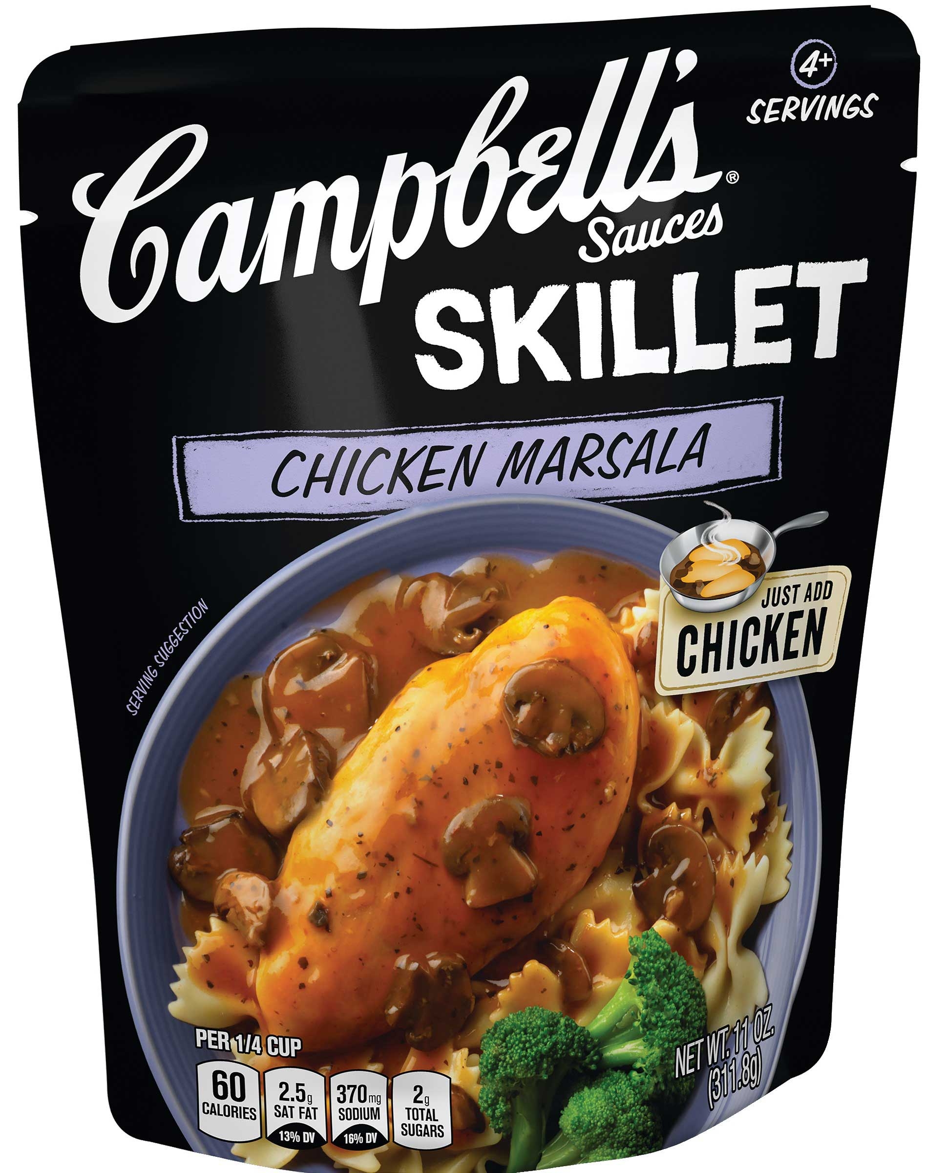 Campbells Chicken Marsala Skillet Sauce, 11 Ounce -- 6 per case