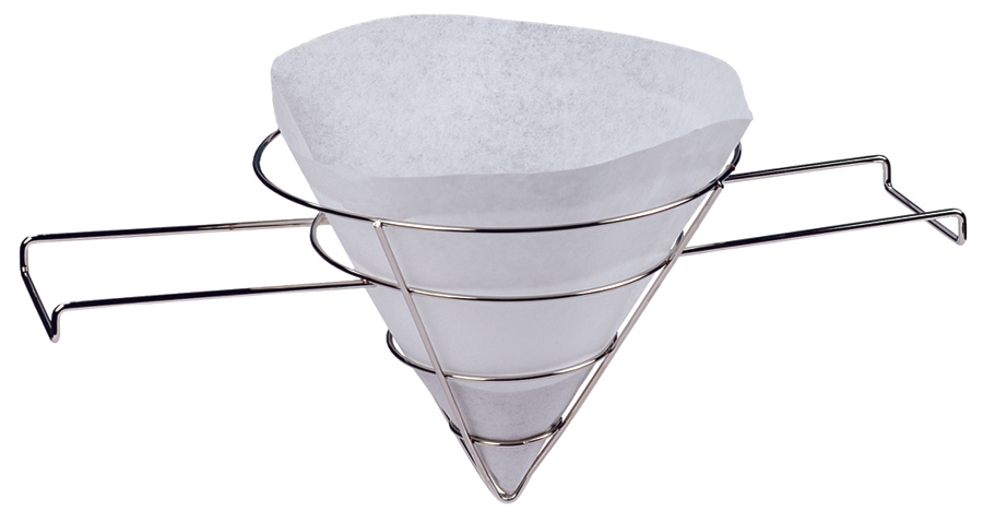 Disco Regular Fryer Filter Cone, 10 inch - 50 per pack -- 10 packs per case.