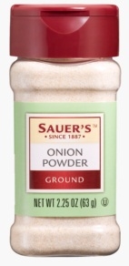 Sauer's Onion Powder, 2.25 Ounce -- 48 per case
